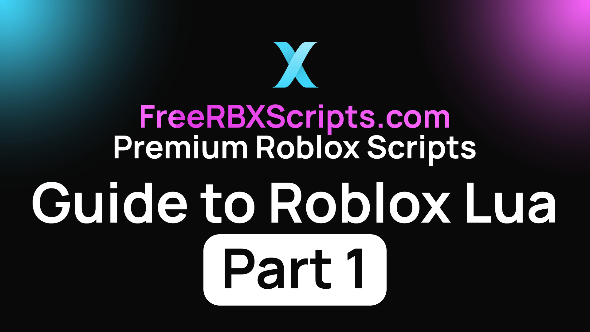 Introduction to Lua for Roblox Scripting