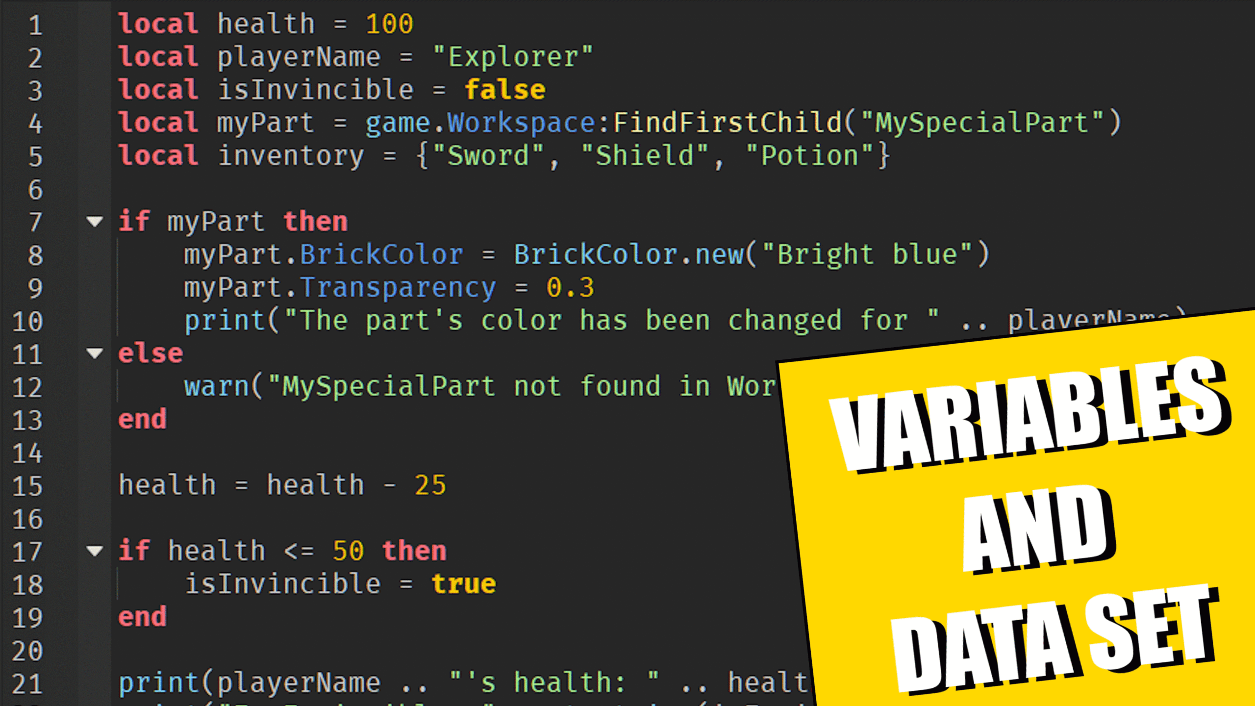 Variables and Data Types Explained
